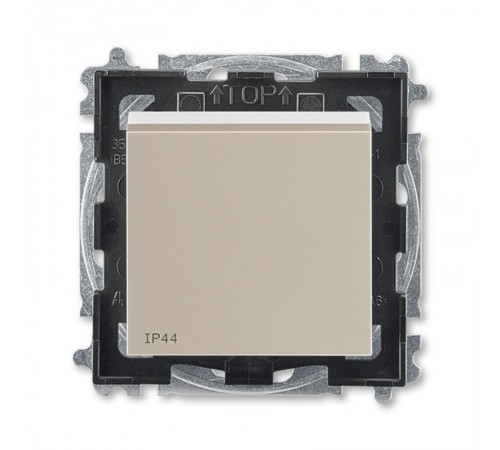 ABB Levit Кофе макиато / белый Переключатель перекрёстный 1-кл. IP44  3559H-A07940 18  2CHH597940A4018  ABB