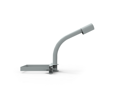 Кронштейн для уличных светильников на опору с 1 хомутом 625х460х280 D48мм  903265202  Gauss