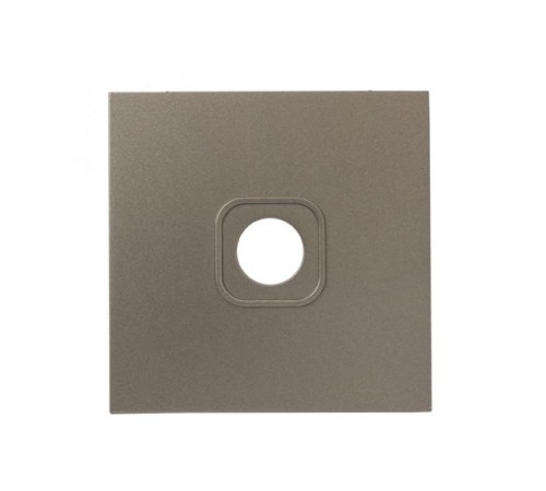 Валенсия лицевая панель розетки TV 1-местная 75Ом 5-862МГц кашемир EKF PROxima   ESA00-L-027-40   EKF