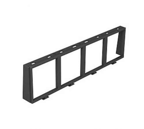 Монтажная рамка Modul45 для системы 55 ( MT45V 4,полиамид,черный) (MT45V 4)  7408670  OBO Bettermann