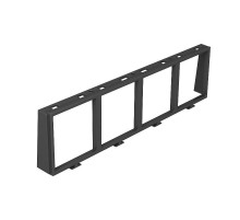 Монтажная рамка Modul45 для системы 55 ( MT45V 4,полиамид,черный) (MT45V 4)  7408670  OBO Bettermann