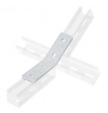 Уголок крепежный двойной 60?, INOX 304  IBMC1026C  DKC