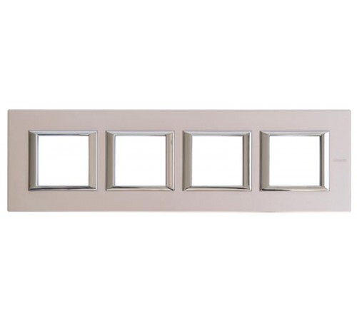 Рамка 2х4П 71мм горизонтальная Титан Axolute  HA4802M4HNX  Legrand