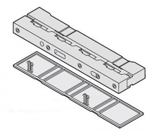 Держатель плоской шины 250-630А (2шт)  BP0630  ABB