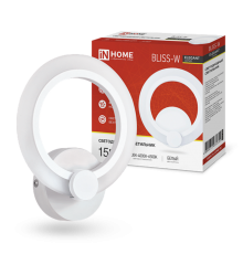 Светильник светодиодный бра ELEGANT BLISS-W 15Вт 230В 3000-6500K 1050Лм 600х85мм  4690612035345  IN HOME