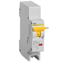 Расцепитель минимально и максимального напряжения РММ47-60М на DIN-рейку для ВА47-60M IEK  MVA31D-RMM  IEK