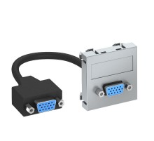 Мультимедийная рамка VGA Modul45 (серебристый) (MTG-VGA F AL1)  6104664  OBO Bettermann