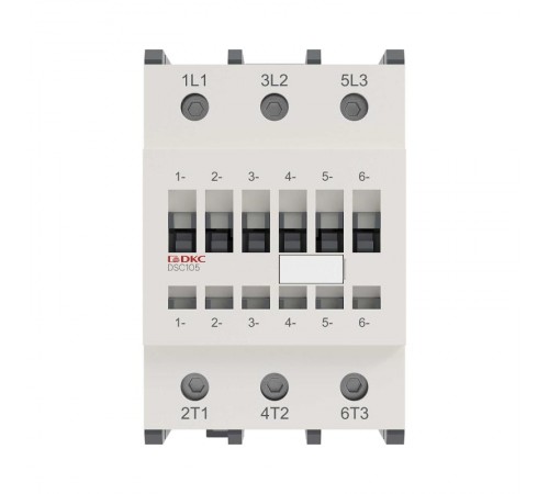 Магнитный контактор YON DSC105 105A 55кВт AC3 3P кат.220В AC  DSC105-3C00A230  DKC