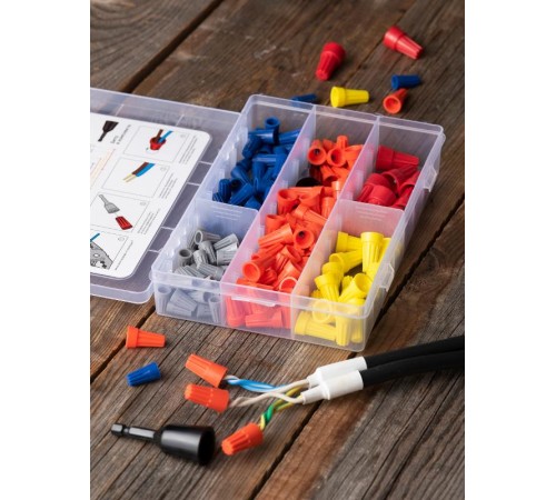 Набор СИЗ ( СИЗ-1 40шт, СИЗ-2 40шт, СИЗ-3 50 шт, СИЗ-4 15шт, СИЗ-5 10шт, Бита-2шт) EKF PROxima   plc-cc-n   EKF