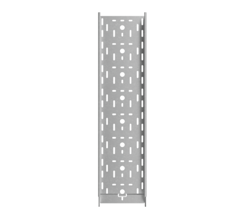 Лоток перф. 100х200х1,2 L2000 мм "Быстрый монтаж ПЛЮС" HD  LPplus100-200-1.2-2000 HD  КМ-Профиль