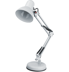 Светильник настольный NDF-D023-60W-WH-E27 на основании, белый  61643  Navigator