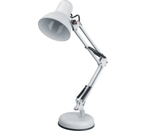 Светильник настольный NDF-D023-60W-WH-E27 на основании, белый  61643  Navigator