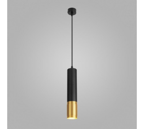 Подвес потолочный DLN108 GU10 черный/золото Eurosvet  a047738  Elektrostandard