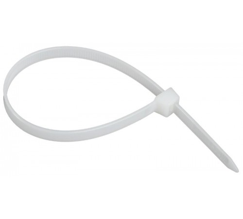 Хомут P6.6 стандартный белый 7,6х250мм  UHH30-D076-250-100-K01  IEK