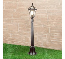 Светильник садово-парковый Capella F черный  a025015  Elektrostandard