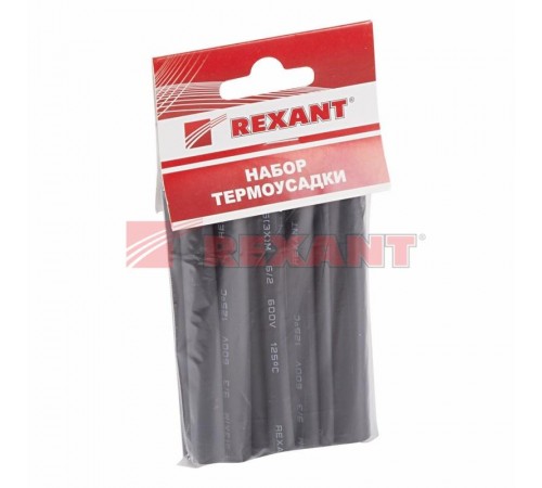 Набор термоусадочных трубок № 7 (КЛЕЕВОЙ)  29-0107  REXANT