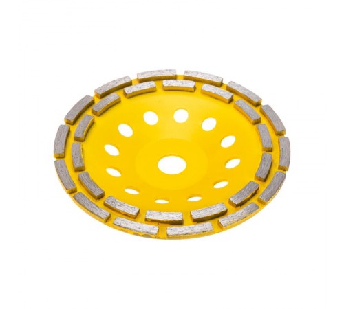 Чашка алмазная шлифовальная, двухрядная, 180х22,2мм  KR-90-0253  Kranz