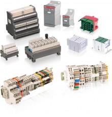 Клемма D4/6 винтовая 4мм.кв. два зажима, серая, монтаж только на рейку DIN3  1SNA215116R1300  TE