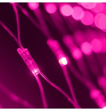 Светодиодная гирлянда ARD-NETLIGHT-CLASSIC-2000x1500-CLEAR-288LED Pink (230V, 18W)  024683  Arlight