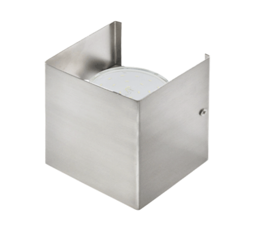 Светильник накладной односторонний GX53S-WALL 1SC под лампу GX53 230B сатин хром  4690612024424  IN HOME