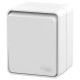 AtlasDesign Profi54 Белый О/У Выключатель 1-клавишный кнопочный 10 АХ  ATN540115  SE