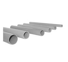 Труба гладкая ПВХ жесткая d32мм (2м) (50м/уп) белая EKF  trg-32w-2m  EKF