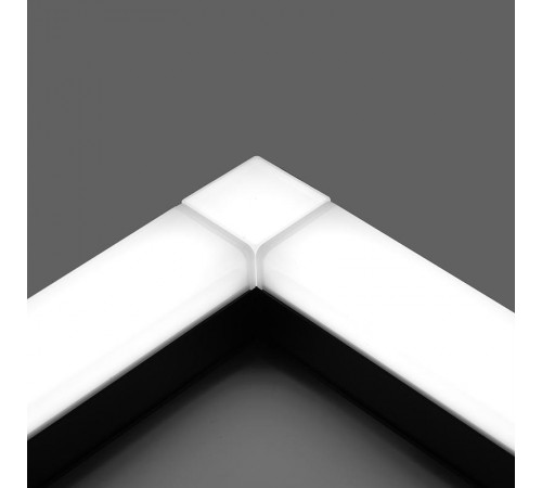 Светильник светодиодный линейный AL4020 IP20 24W 4000K, матовый в алюминиевом корпусе, черный 1180*50*55мм  41225  Feron