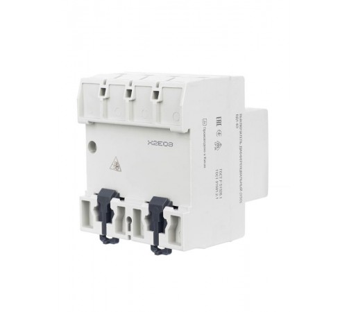 Выключатель дифференциальный (УЗО) ВД1-63 4Р 25А 100мА  MDV15-4-025-100  GENERICA