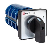 Переключатель кулачковый ПК-1-23 63А 3P "1-0-2" IP65  pk-1-23-63-65  EKF