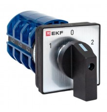 Переключатель кулачковый ПК-1-23 63А 3P "1-0-2" IP65  pk-1-23-63-65  EKF