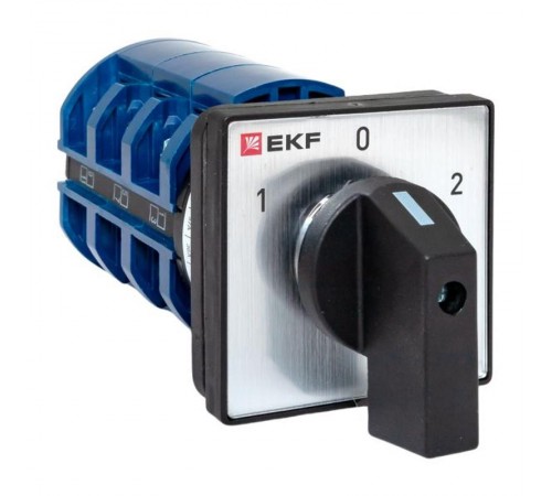 Переключатель кулачковый ПК-1-23 63А 3P "1-0-2" IP65  pk-1-23-63-65  EKF