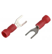 Наконечник вилочный ЭРА NO-225-120 НВИ 1.5-4 с изолированным фланцем (упаковка 50 шт.)   Б0063316  ЭРА