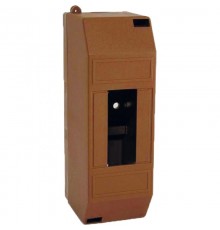 Бокс пластиковый навесной КМПН 1/2 темное дерево индивидуальный штрих-код (ВхШхГ) 135х41х58 IP20 PROxima  pbm40-n-2-dark  EKF
