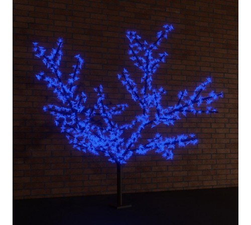 Светодиодное дерево Сакура, высота 2,4м, диаметр кроны 2,0м, RGB светодиоды, контроллер, IP65, понижающий трансформатор в компл. 531-129  NEON-NIGHT
