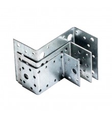 Уголок крепежный Z-образный 35х70х35х55х2, оцинкованный - накл.  124397  Tech-KREP