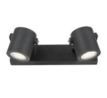 Светильник садово-парковый Sonata настенный архитектурный 2xGU10 280x90x130mm, 170-240V / 50Hz, 2xMax.35W, IP54  GD153  Gauss