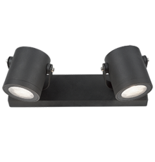 Светильник садово-парковый Sonata настенный архитектурный 2xGU10 280x90x130mm, 170-240V / 50Hz, 2xMax.35W, IP54  GD153  Gauss