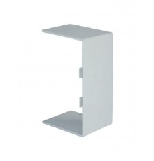 Соединитель (12х12) белый -Plast  c-12-12  EKF