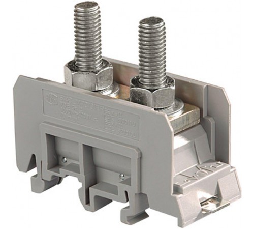 Клемма сил M70/31.FF, силовая, малогабаритная, ВхШхД=58,5x31x66 мм, 2 шпильки M8, 70 кв.мм  1SNA115143R1200  TE