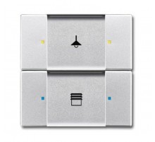 6126/02-83-500 Сенсор 2/4-кл. многофункциональный, серебристый алюминий  6116-0-0208  2CKA006116A0208  ABB