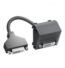 Мультимедийная рамка DVI Modul45 (черный) (MTS-DVI F SWGR1)  6104769  OBO Bettermann