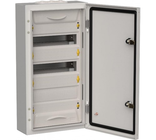 TITAN 5 Корпус металлический ЩРн-36 (1х36) 585х310х140 IP54 серый   TI5-50-N-036-54-7035  IEK