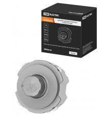 Диммер для вентилятора (RL, 500Вт) поворотный платина, "Байкал"   SQ1819-0342  TDM