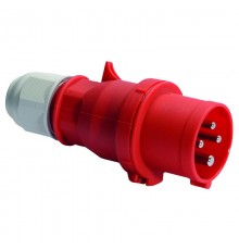 Вилка кабельная 32А 4p(3P+PE) 6h IP44 2142 I 2142-Bals I Bals