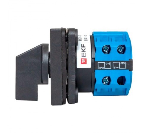 Переключатель кулачковый ПК-1-121 10А 1P "0-1-2-3" IP65  pk-1-121-10-65  EKF
