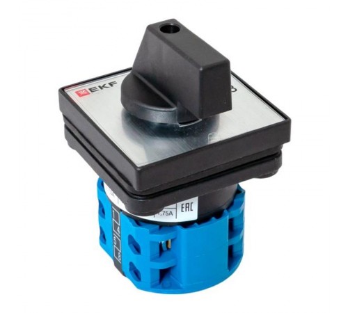 Переключатель кулачковый ПК-1-121 10А 1P "0-1-2-3" IP65  pk-1-121-10-65  EKF
