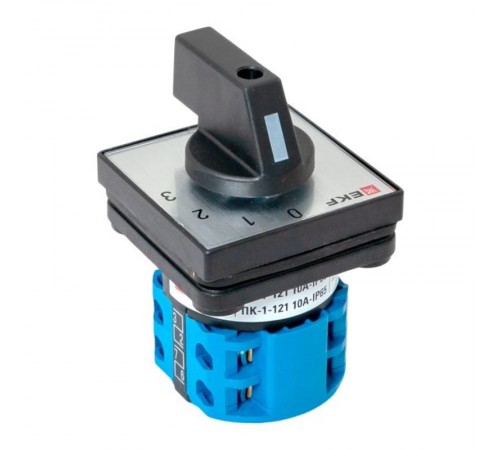 Переключатель кулачковый ПК-1-121 10А 1P "0-1-2-3" IP65  pk-1-121-10-65  EKF