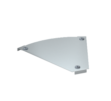 Крышка угловой секции 45° 100мм (DFBM 45 100 A4)  7138450  OBO Bettermann