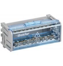 TEKFOR Шины на DIN-рейку (кросс-модуль) ШНК 2х11 L+PEN  TF-DN10-2-11-050  IEK
