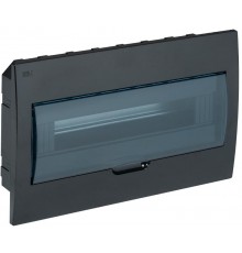 Корпус пластиковый встраиваемый на 18 модулей ЩРВ-П-18 IP41 черный KREPTA 3  MKP12-V-18-41-K02  IEK